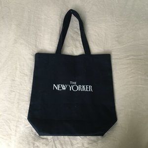 The New Yorker Canvas Tote Bag